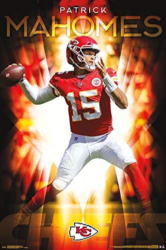 NFL Kansas City Chiefs Patrick Mahomes Poster - 22.375'' x 34''