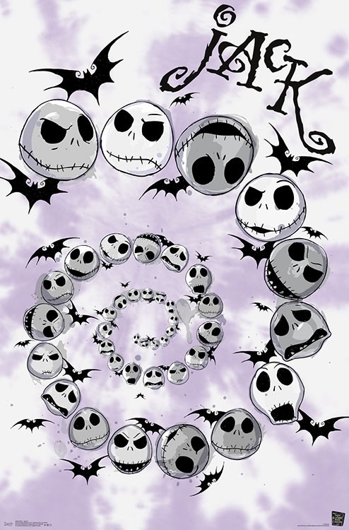 DISNEY Tim Burton's Nightmare Before Christmas - Spiral Poster - 22.375'' x 34''
