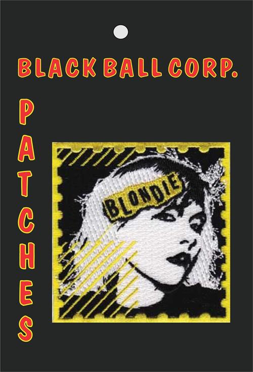 Blondie Face Embroidered Patch