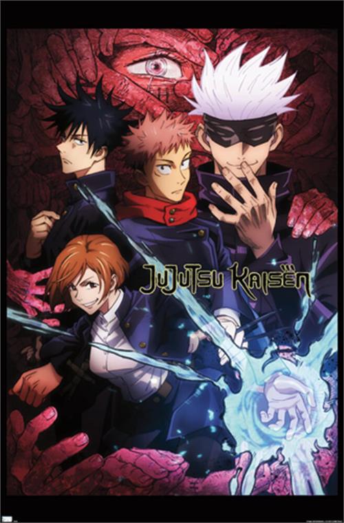 Jujutsu Kaisen - One SHEET English Poster 22.375'' x 34''
