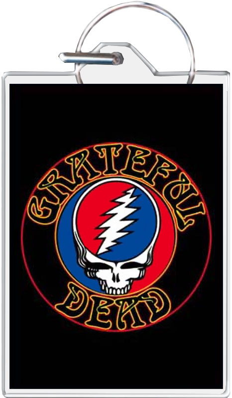 GRATEFUL DEAD - Steal Your Face Keychain - 1.5'' X 2''
