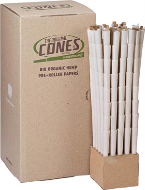 ConEs Bio OrgAniC HEmp King SizE (109mm) DE LuxE Bulk Box 800 ConEs