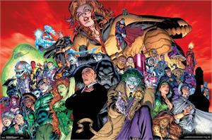 DC Comics Villians POSTER - 22.375'' X 34''