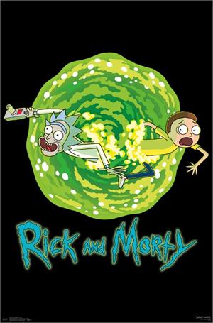 ''Rick And Morty - Portal POSTER - 23'''' X 35''''''