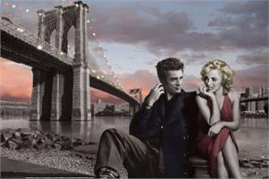 ''Brooklyn Bridge By: Chris Consani - POSTER - 36'''' X 24''''''