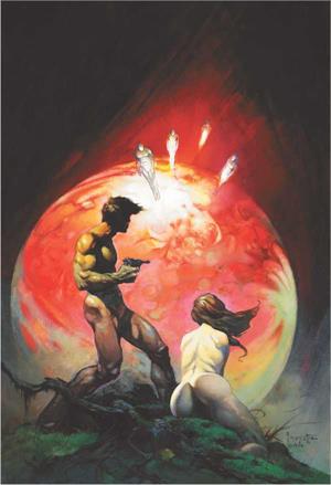 ''RED Planet - By: Frank Frazetta - Poster - 24'''' X 36''''''