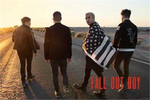 ''Fall Out Boy - Group FLAG Poster - 36'''' X 24''''''