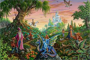 ''Enchanted Encounter By: Michael Fishel POSTER - 36'''' X 24''''''