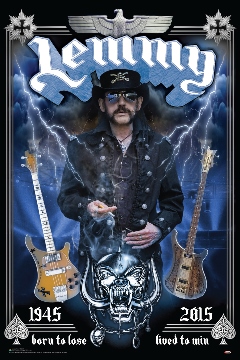 ''Lemmy Motorhead Tribute POSTER - 24'''' X 36''''''