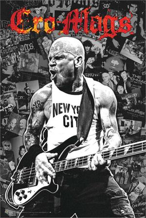 ''Cro-Mags - Harley Collage POSTER - 24'''' x 36''''''