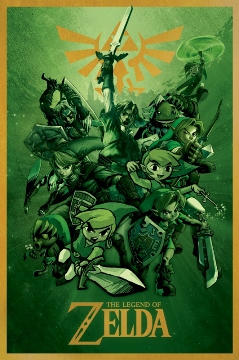 The Legend of Zelda Poster - 24" x 36"