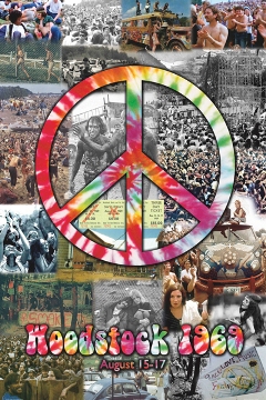 Woodstock Collage Poster - 24" x 36"
