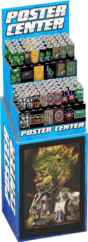 420 Themed Regular POSTERs Pre-Pack Display - 72pc