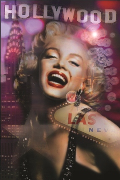 ''Marilyn Monroe Hollywood POSTER - 24'''' X 36''''''