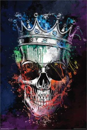 ''SKULL Crown Poster - 24'''' x 36''''''