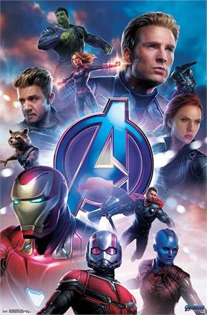 Avengers End Game Group POSTER - 22.375'' x 34''