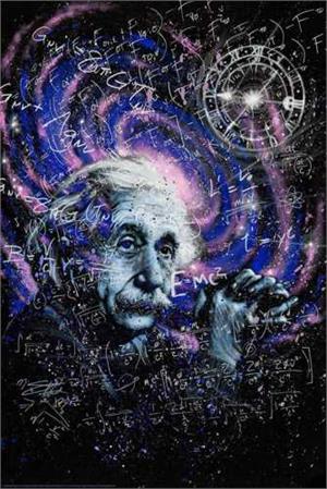 ''Einstein Theory by: Stephen Fishwick - 24'''' x 36''''''