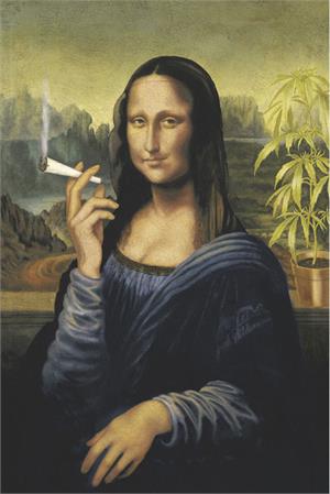 ''Mona Lisa Joint POSTER - 24'''' x 36''''''