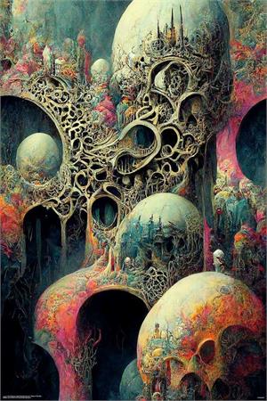 ''Psychedelic Dystopia POSTER - 24'''' x 36''''''