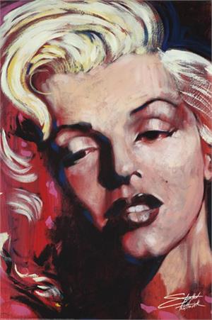 ''Marilyn Monroe Hot by Stephen Fishwick POSTER 24'''' x 36''''''