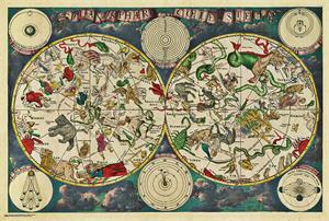 ''STAR ChArt - PlAnisphErE CElEstE PostEr - 36'''' x 24''''''