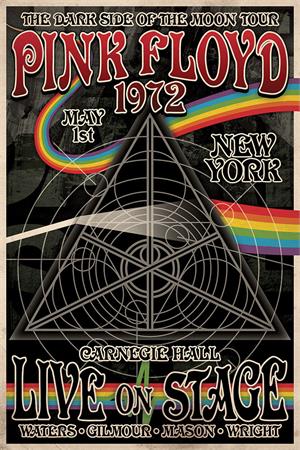 ''Pink Floyd Dark Side of the Moon Tour POSTER - 24'''' X 36''''''