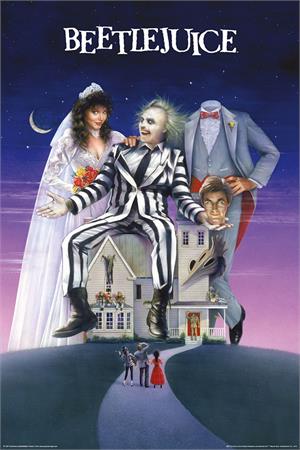 ''Beetlejuice Movie Art POSTER - 24'''' X 36''''''