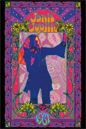 ''Janis Joplin 1967 Concert POSTER - 24'''' X 36''''''