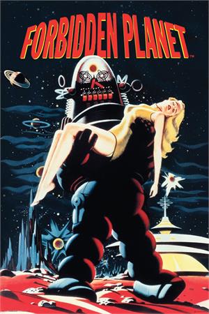''Forbidden Planet Movie Poster - 24'''' X 36''''''