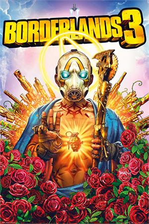 ''Borderlands 3 GAME Cover Poster - 24'''' X 36''''''