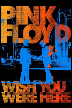 ''Pink Floyd ''''Wish You Were Here'''' POSTER by: Stephen Fishwick - 24'''' X 36''''''