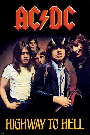 ''AC/DC Highway to Hell POSTER  - 24'''' x 36''''''