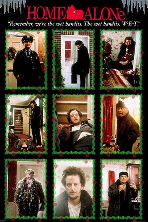 ''Home Alone  Wet Bandits Poster - 24'''' x 36''''''