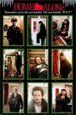 ''Home Alone  Wet Bandits POSTER - 24'''' x 36''''''