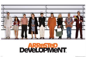 ''Arrested Development  Line Up POSTER - 24'''' x 36''''''