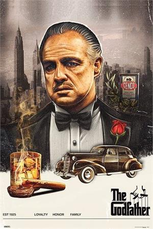 ''The Godfather - Corleone Poster - 24'''' x 36''''''