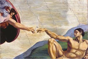 Hand of God Joint Poster - 24" x 36"
