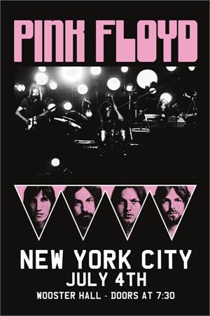 ''Pink Floyd NEW York City Concert Poster - 24'''' x 36''''''