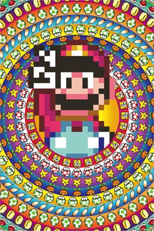 ''Mario - Item Collage POSTER  - 24'''' x 36''''''