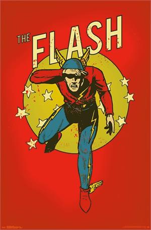 ''The Flash- Vintage Poster - 22.375'''' x 34''''''