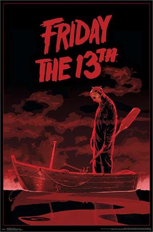 Friday the 13th - Boat Poster - 22.375" x 34"