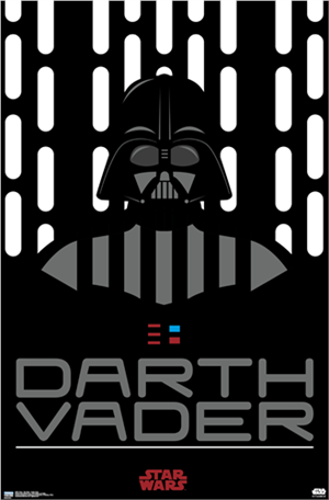 ''Darth Vader Glow in the Dark POSTER - 22.375'''' x 34''''''