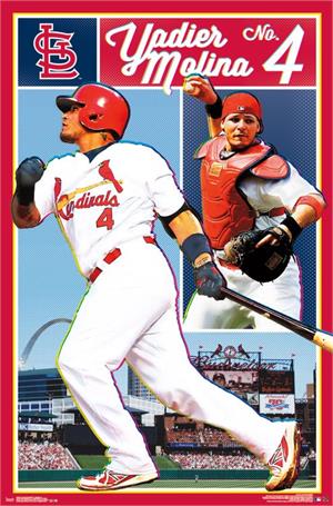 ''MLB St. Louis Cardinals - Yadier Molina POSTER - 22.375'''' x 34''''''