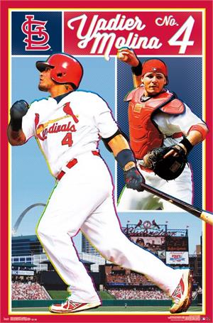 ''MLB St. Louis CarDinals - YaDier Molina Poster - 22.375'''' x 34''''''