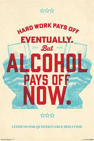 ''Hard Work Pays Off POSTER 24'''' x 36''''''