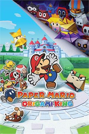 ''Paper Mario Origami King POSTER  - 24'''' x 36''''''