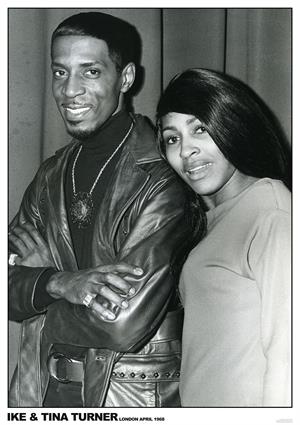 ''Ike & Tina TURNER Poster  - 23.5'''' x 33''''''