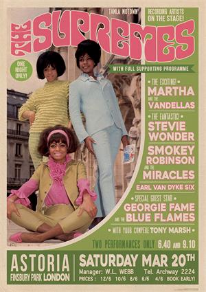 ''The Supremes POSTER  - 23.5'''' x 33''''''