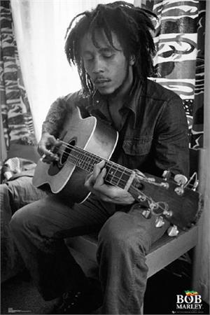 ''Bob Marley Guitar POSTER - 24'''' X 36''''''