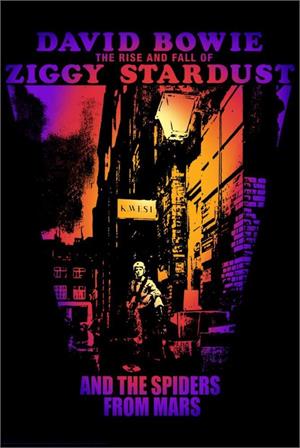 ''DAvid BowiE Ziggy STAR Dust CovEr PostEr - 24'''' x 36''''''